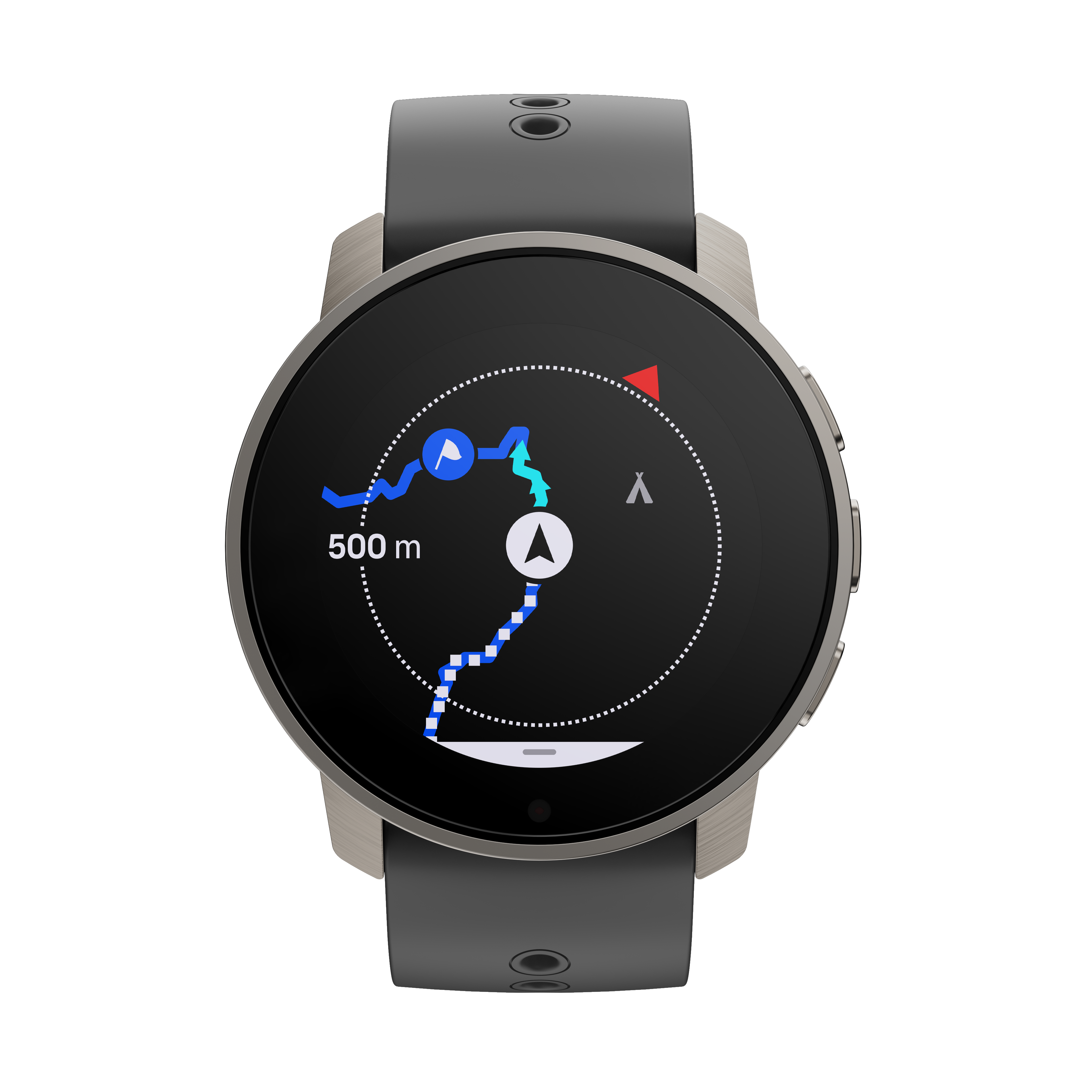Correa de silicona compatible con Suunto 9 Smartwatch GPS/para SUUNTO 9 Baro  Sport Wrist HR correa de repuesto